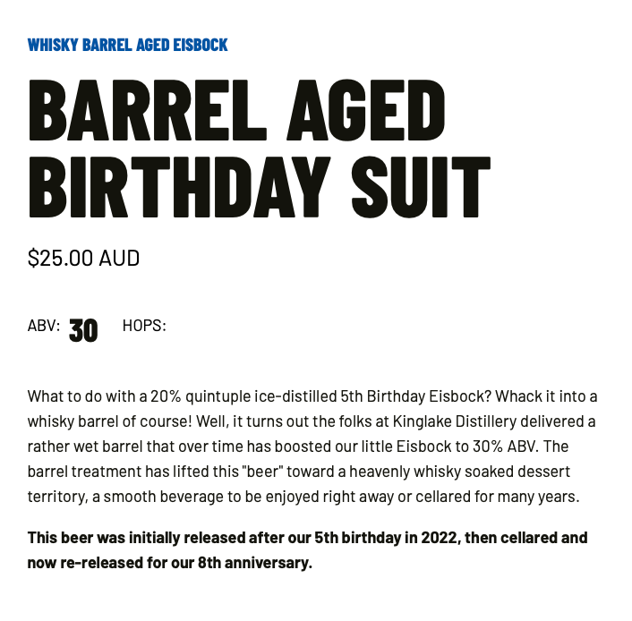 Limited Release - Weird Science Cask Strength Single Malt